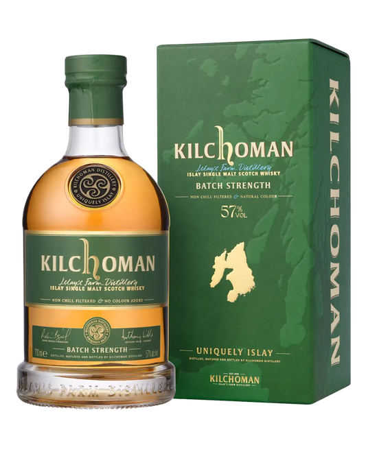 KILCHOMAN BATCH STRENGTH SCOTCH WHISKY 700 ML
