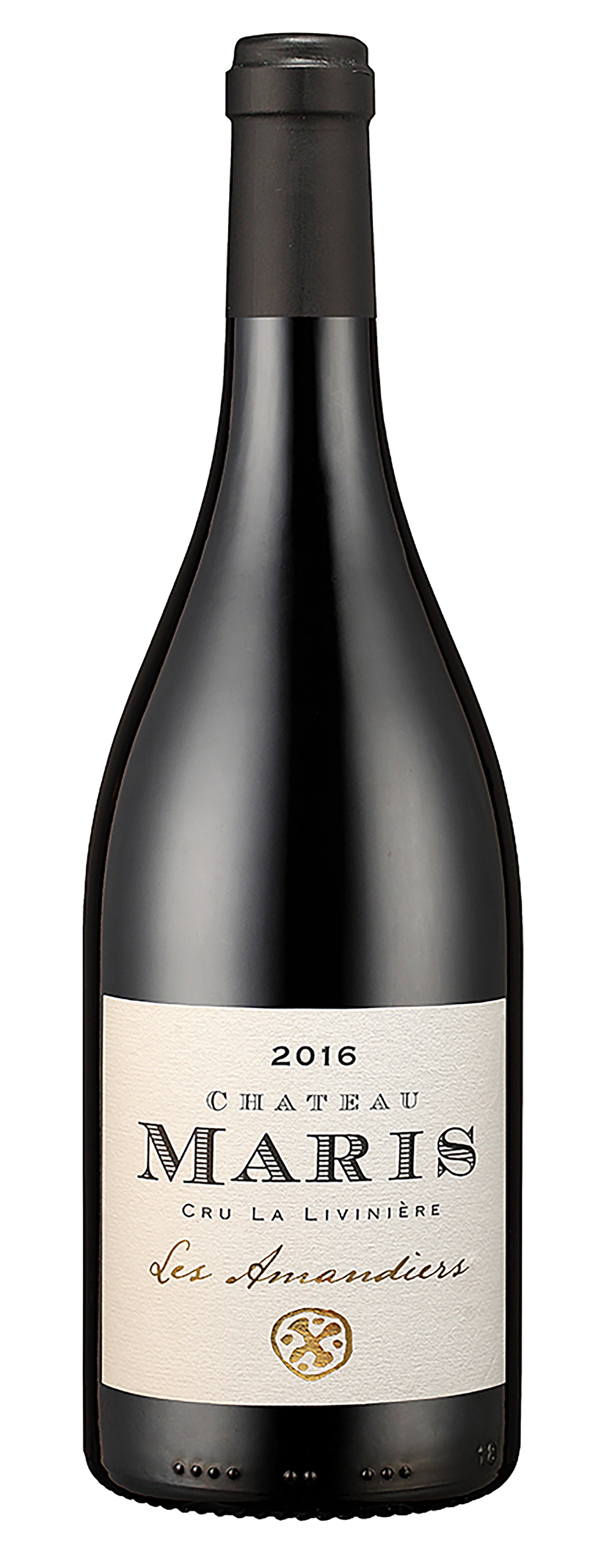 Chateau Maris Les Amandiers 2016  Front Bottle Shot