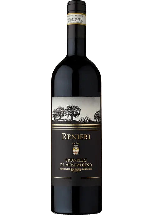 Renieri Brunello di Montalcino 2019  Front Bottle Shot