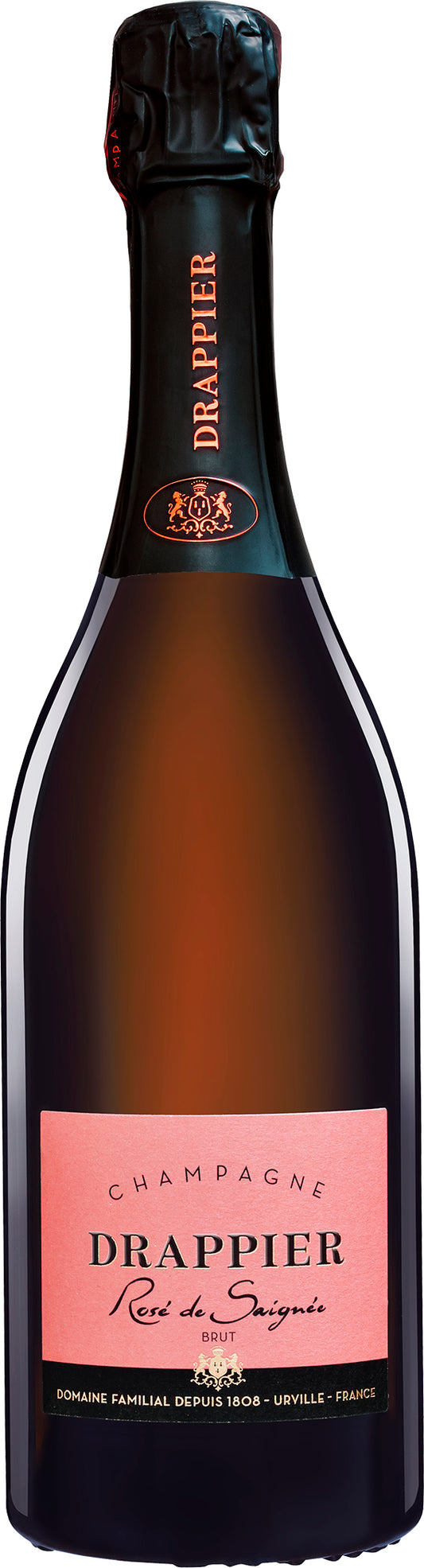 Drappier Rose de Saignee Brut  Front Bottle Shot