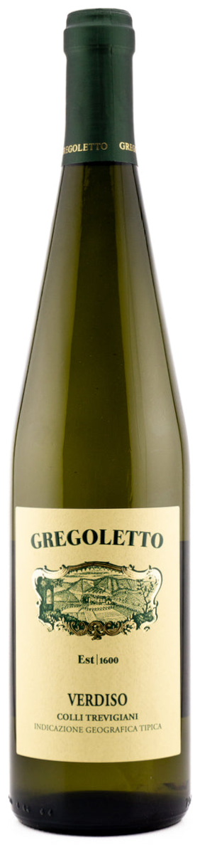 Gregoletto Colli Trevigiani Verdiso 2022  Front Bottle Shot