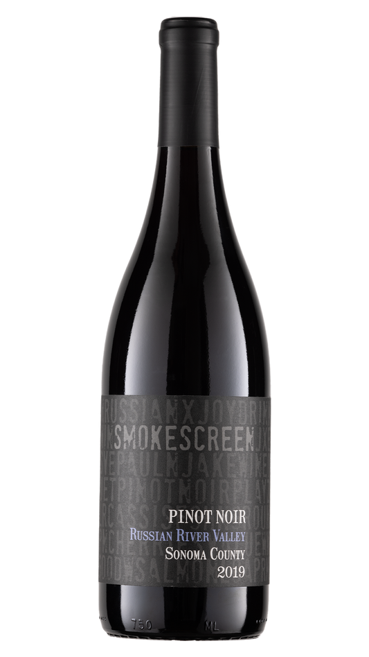 Smokescreen Pinot Noir 2019  Front Bottle Shot