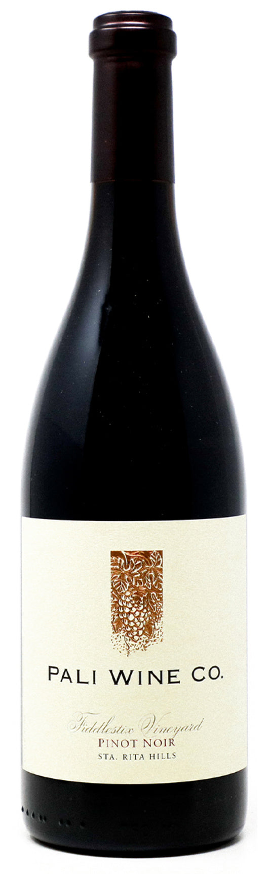 Pali Wine Co Fiddlestix Pinot Noir 2019  Front Bottle Shot