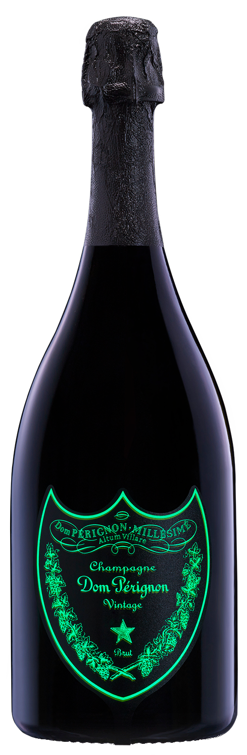 Dom Perignon Vintage Luminous Bottle 2013  Front Bottle Shot