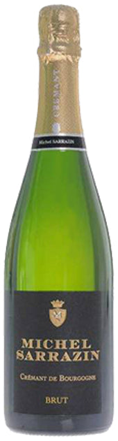 Domaine Sarrazin Cremant De Bourgogne Brut  Front Bottle Shot