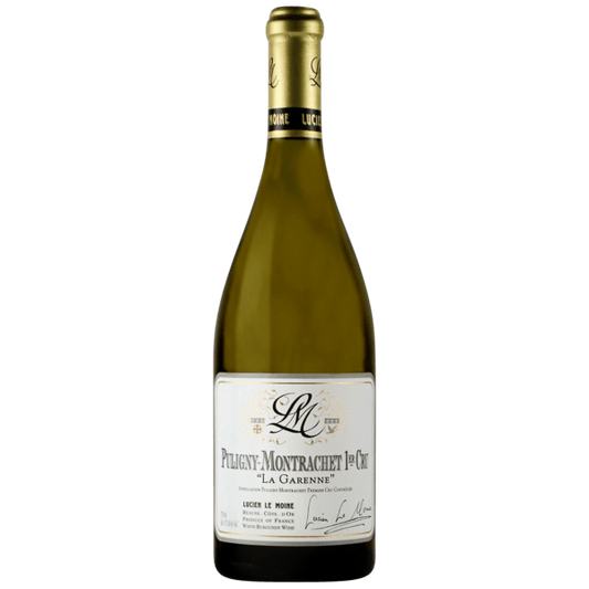 Lucien Le Moine Puligny-Montrachet La Garenne Premier Cru 2022  Front Bottle Shot
