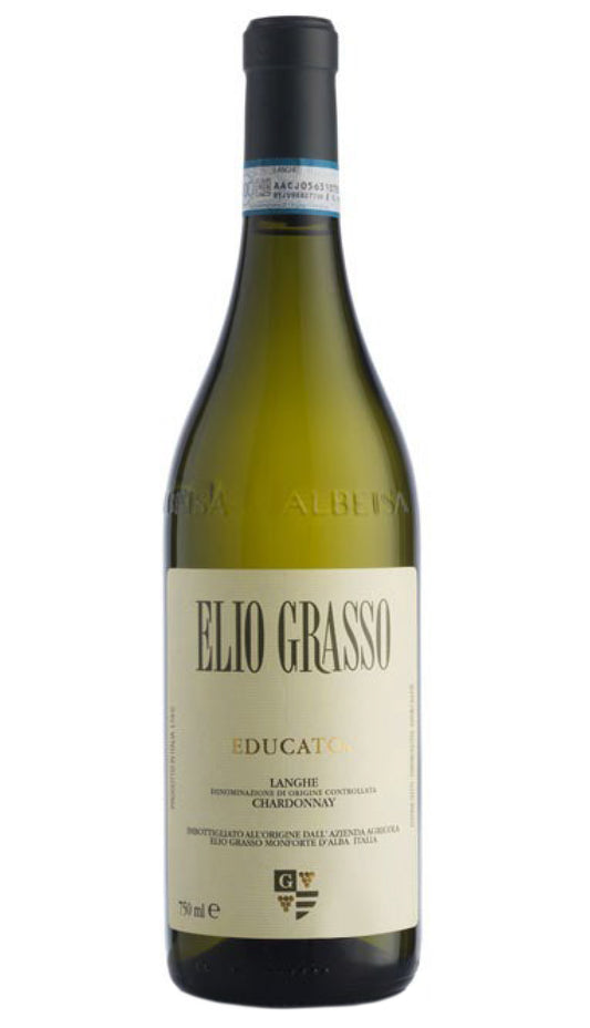 Elio Grasso Educato Chardonnay 2023  Front Bottle Shot