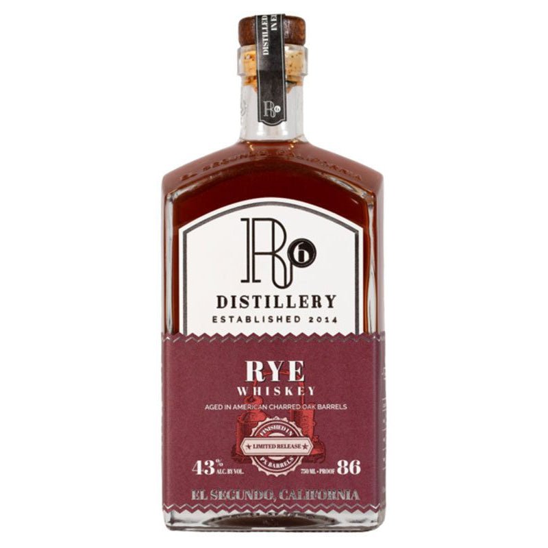 R6 Rye Whiskey 750ml