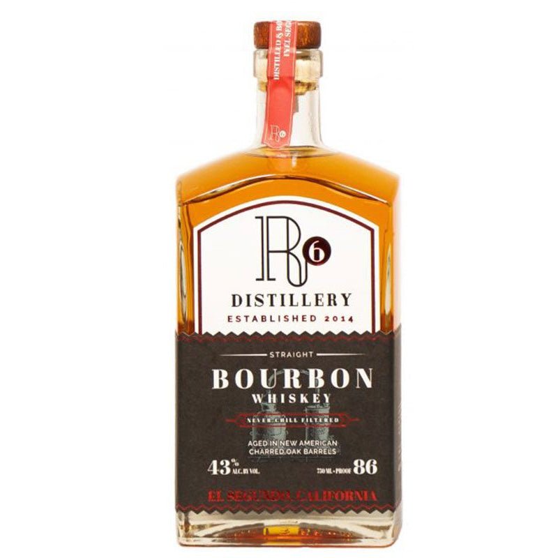 R6 Straight Bourbon Whiskey 750ml
