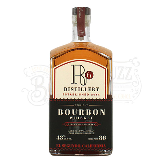 R6 Distillery Straight Bourbon Whiskey