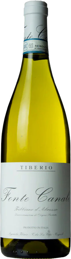 Tiberio Fonte Canale Trebbiano d'Abruzzo 2022  Front Bottle Shot