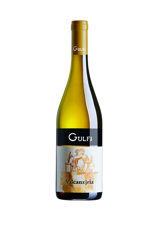 Gulfi Valcanzjria Sicilia Bianco 2019  Front Bottle Shot