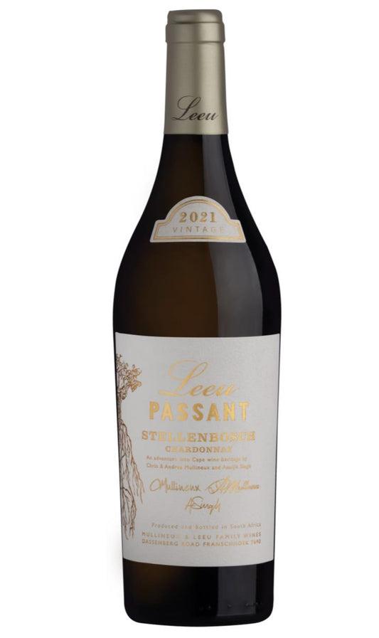 Mullineux Family Wines Leeu Passant Chardonnay 2021  Front Bottle Shot
