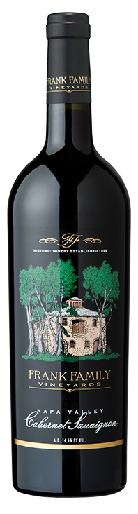 Frank Family Vineyards Cabernet Sauvignon 2022  Front Bottle Shot
