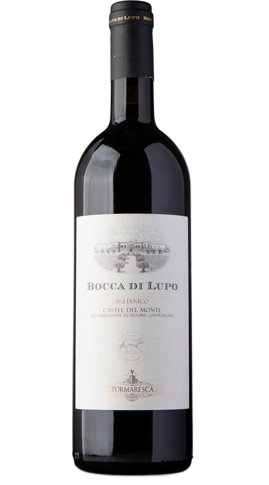 Bocca di Lupo Aglianico 2020  Front Bottle Shot