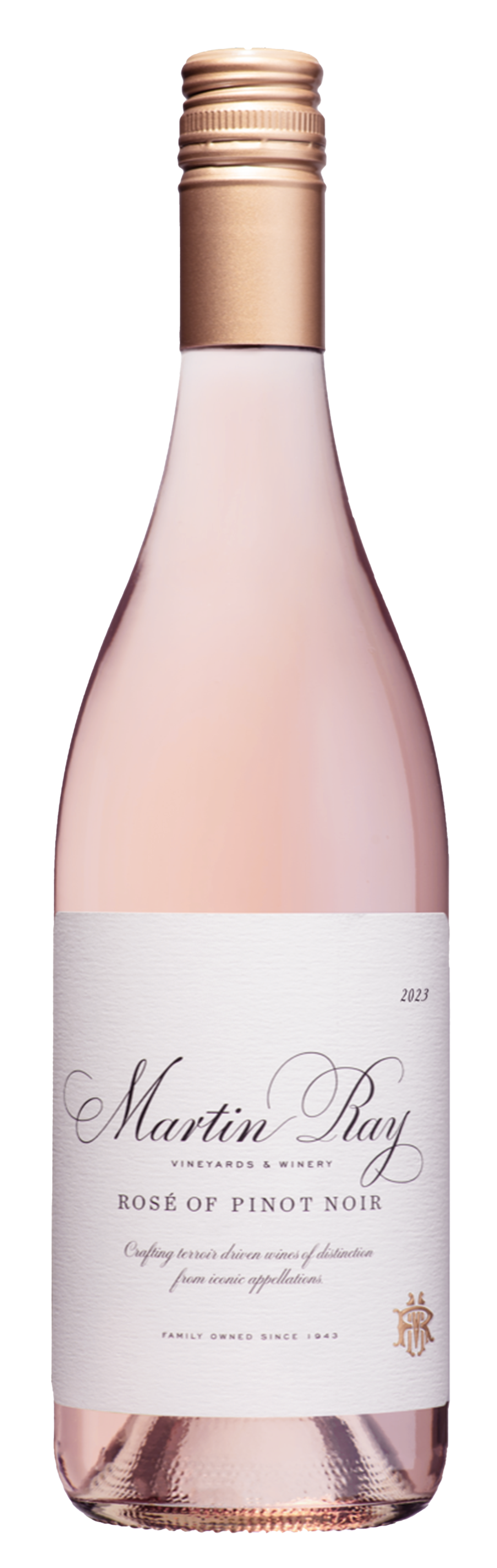 Martin Ray Rose of Pinot Noir 2023  Front Bottle Shot