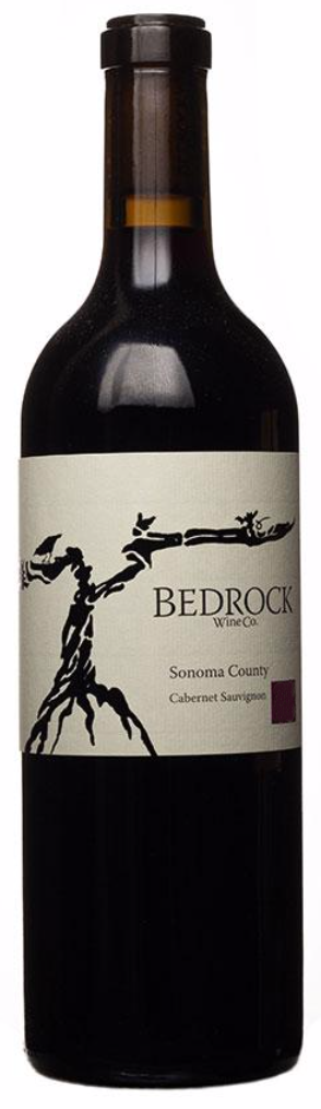 Bedrock Wine Company Sonoma Cabernet Sauvignon 2022  Front Bottle Shot