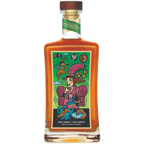 Rabbit Hole Boxergrail Single Barrel Cask Strength Rye Whiskey (Dark Green Label)