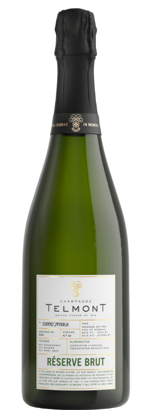 Champagne Telmont Reserve Brut  Front Bottle Shot