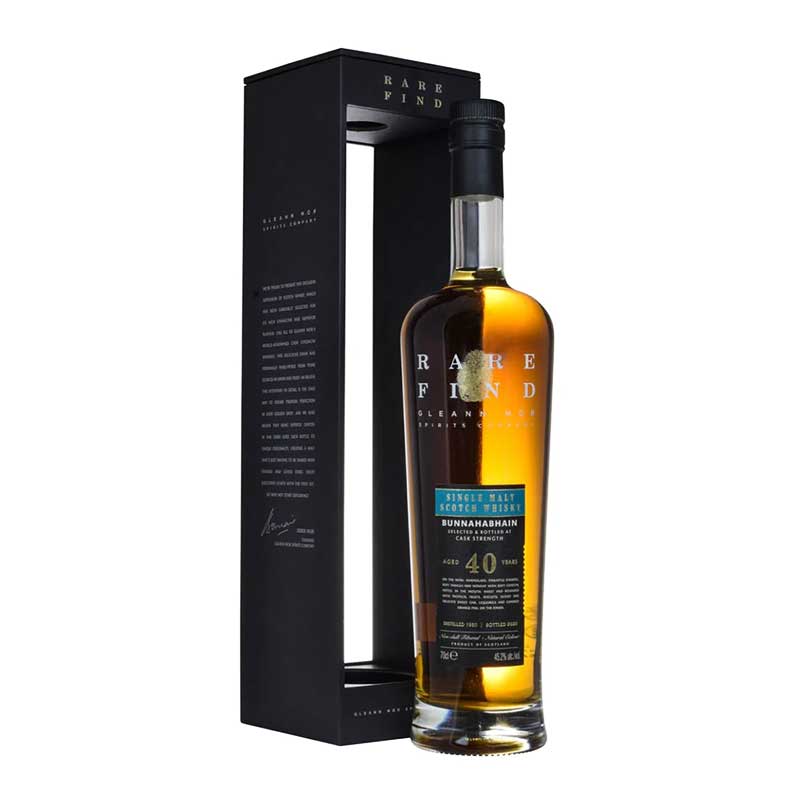 Rare Hare Rare Find Bunnahabhain 40 Year Scotch Whiskey 700ml