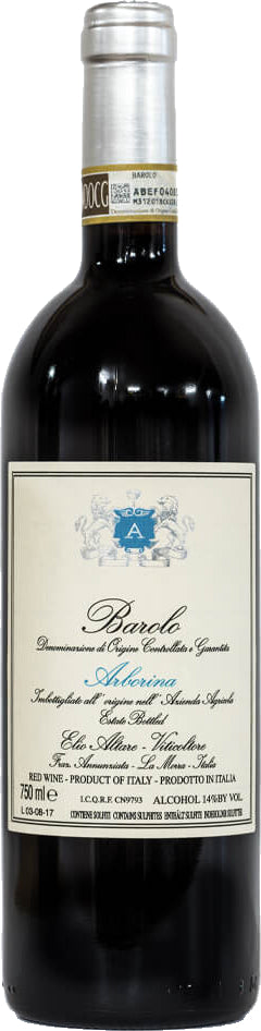 Elio Altare Barolo Arborina 2018  Front Bottle Shot