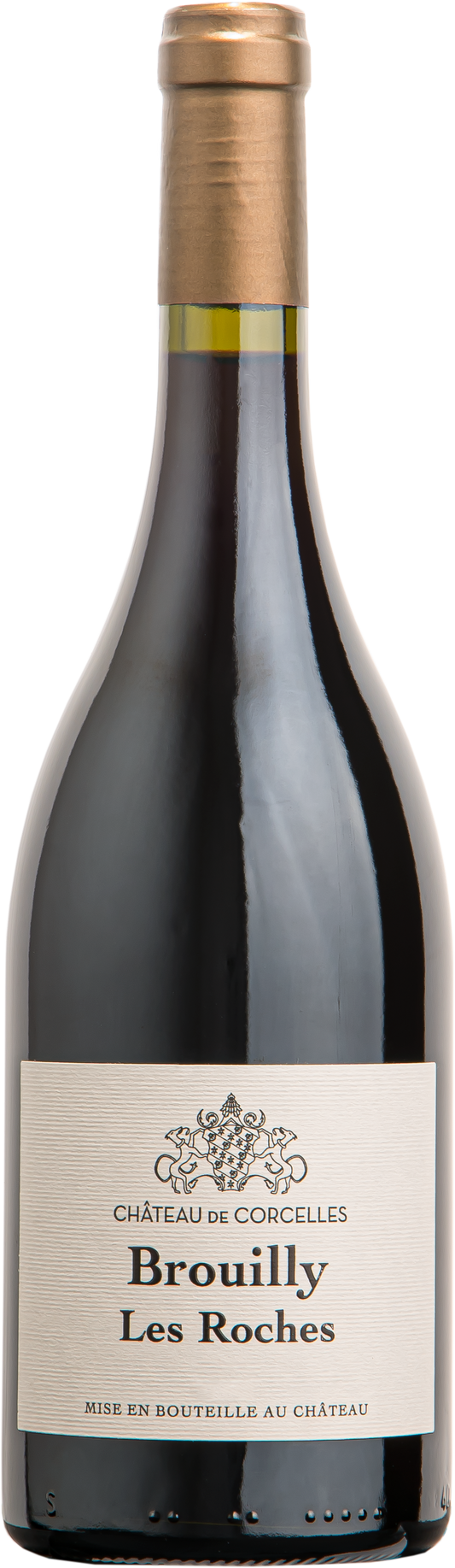 Chateau de Corcelles Brouilly Les Roches 2021  Front Bottle Shot