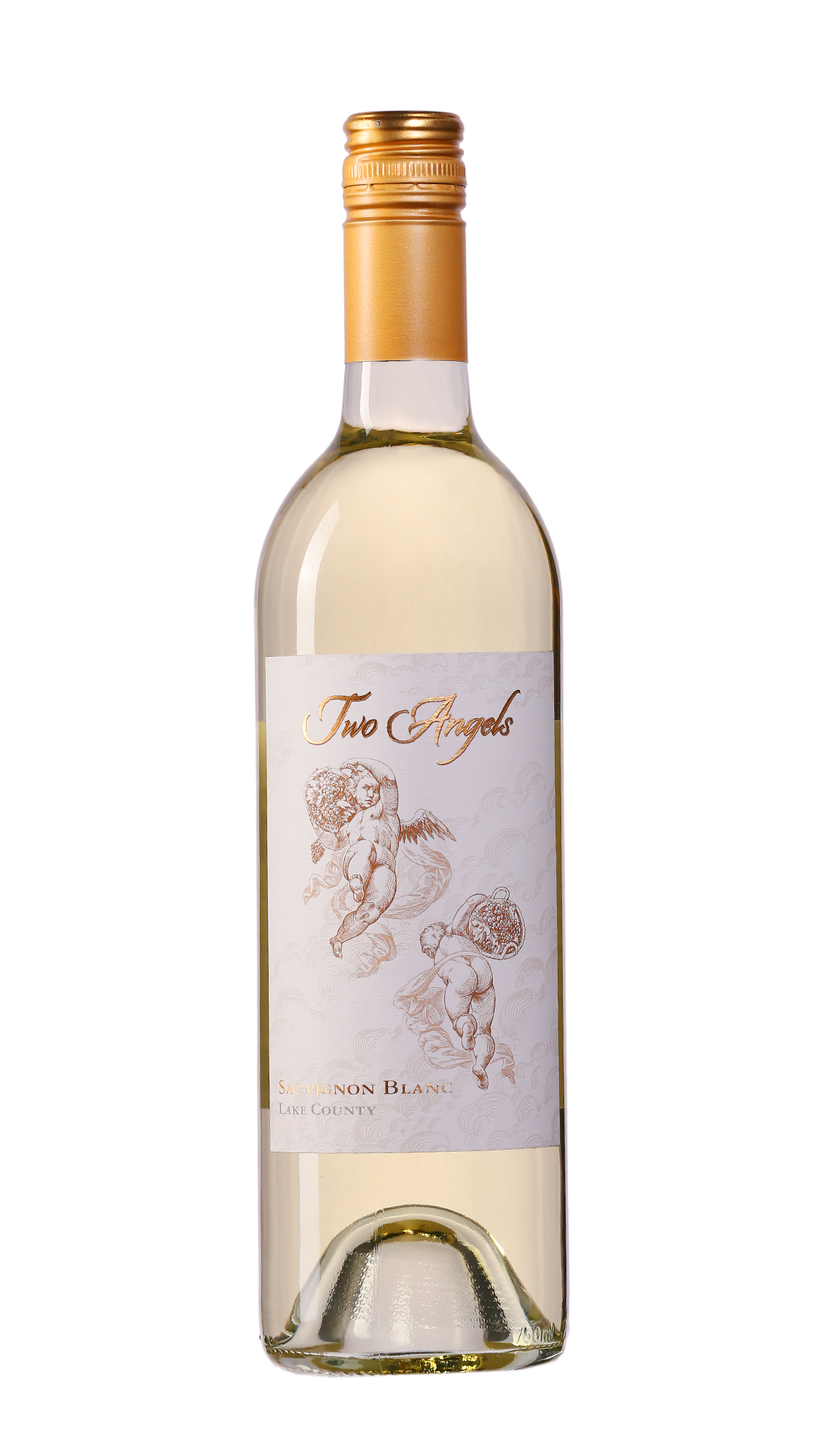 Two Angels Sauvignon Blanc 2023  Front Bottle Shot