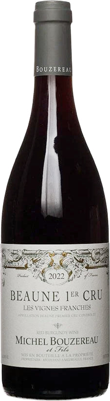 Michel Bouzereau Beaune Vignes Franches Premier Cru 2022  Front Bottle Shot