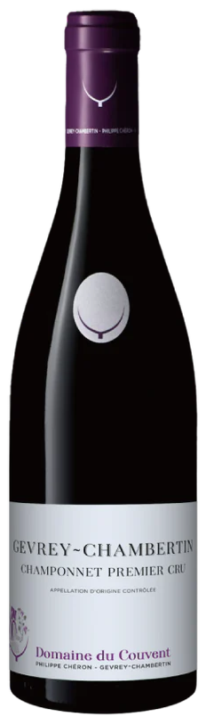 Domaine du Couvent Gevrey-Chambertin Champonnet Premier Cru 2021  Front Bottle Shot