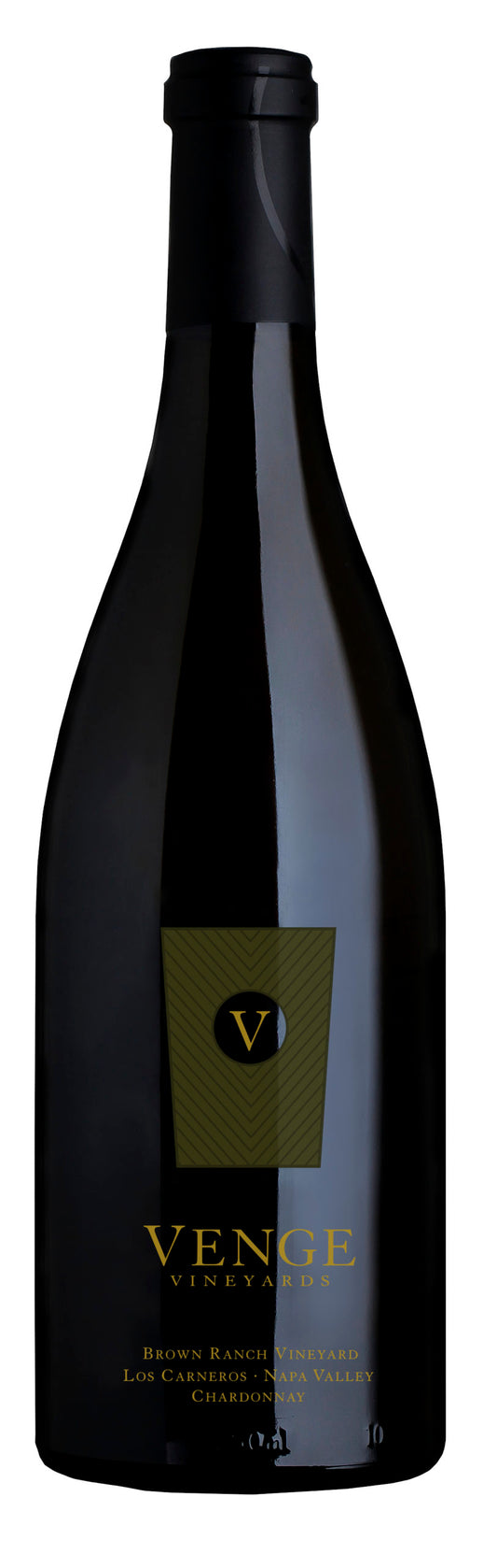 Venge Vineyards Brown Ranch Vineyard Chardonnay 2022  Front Bottle Shot