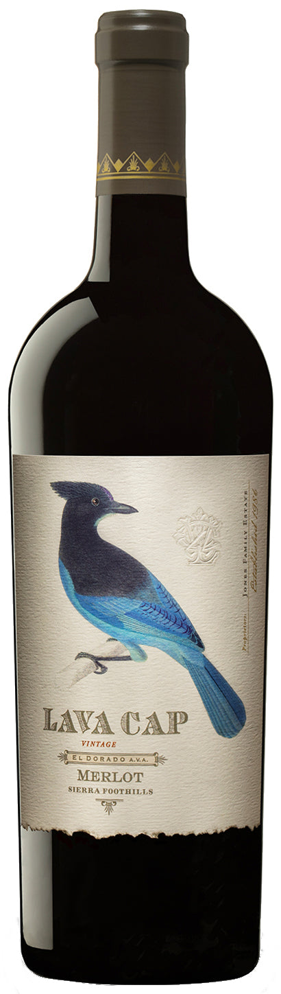 Lava Cap Merlot 2022  Front Bottle Shot