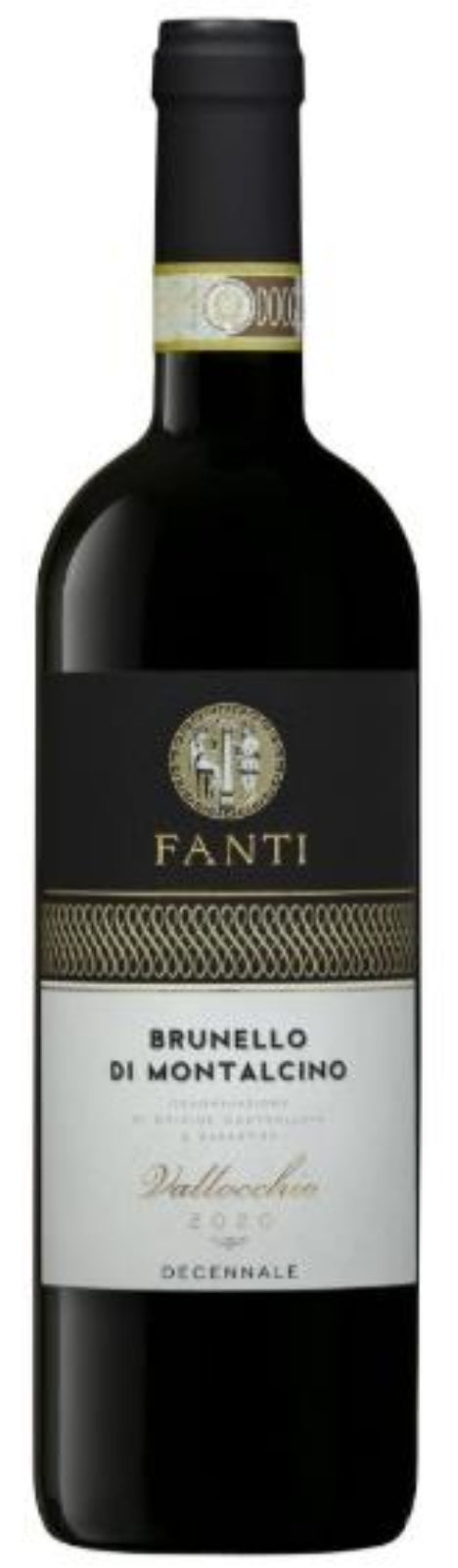 Fanti Vallocchio Brunello di Montalcino 2020  Front Bottle Shot