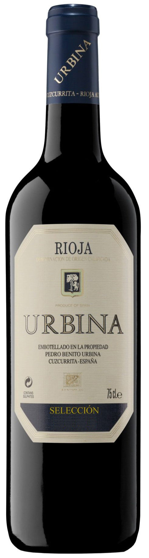 Bodegas Urbina Seleccion 2000  Front Bottle Shot