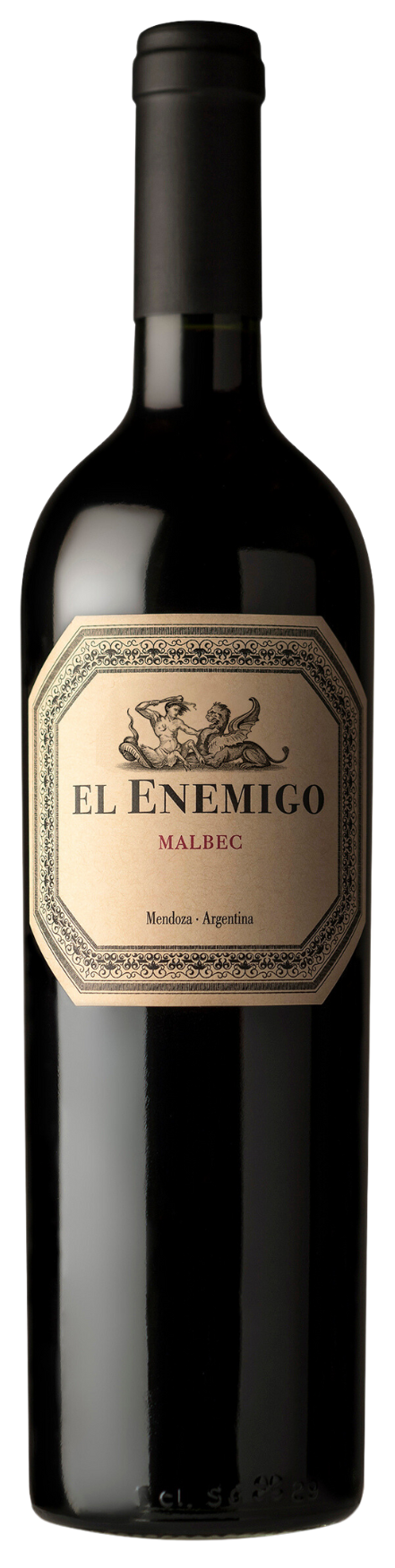 El Enemigo Malbec 2021  Front Bottle Shot