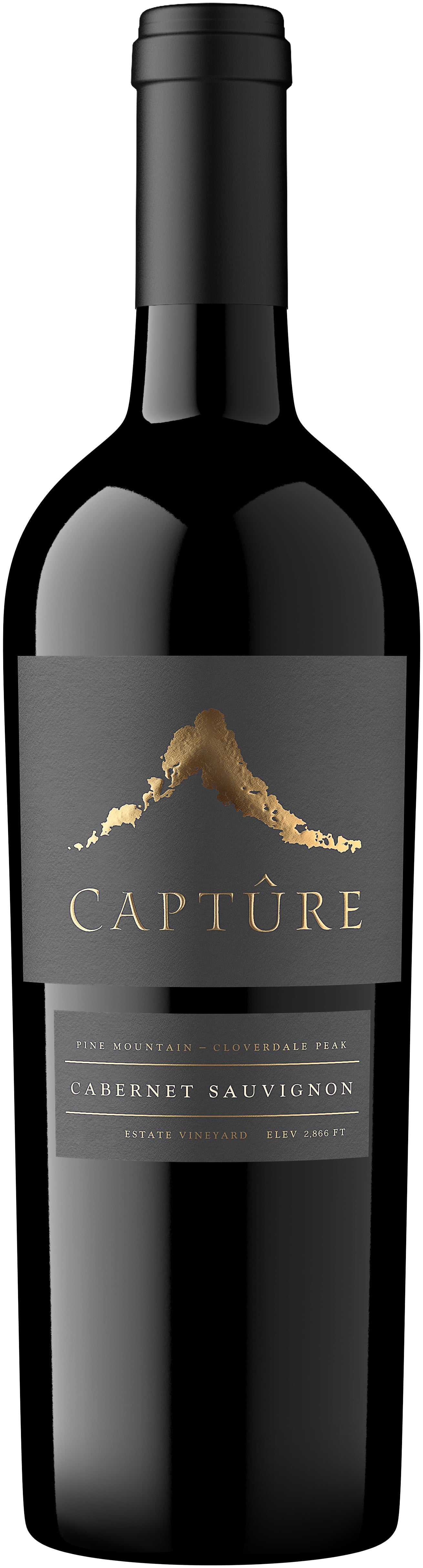 Capture Pine Mountain Cabernet Sauvignon 2019  Front Bottle Shot