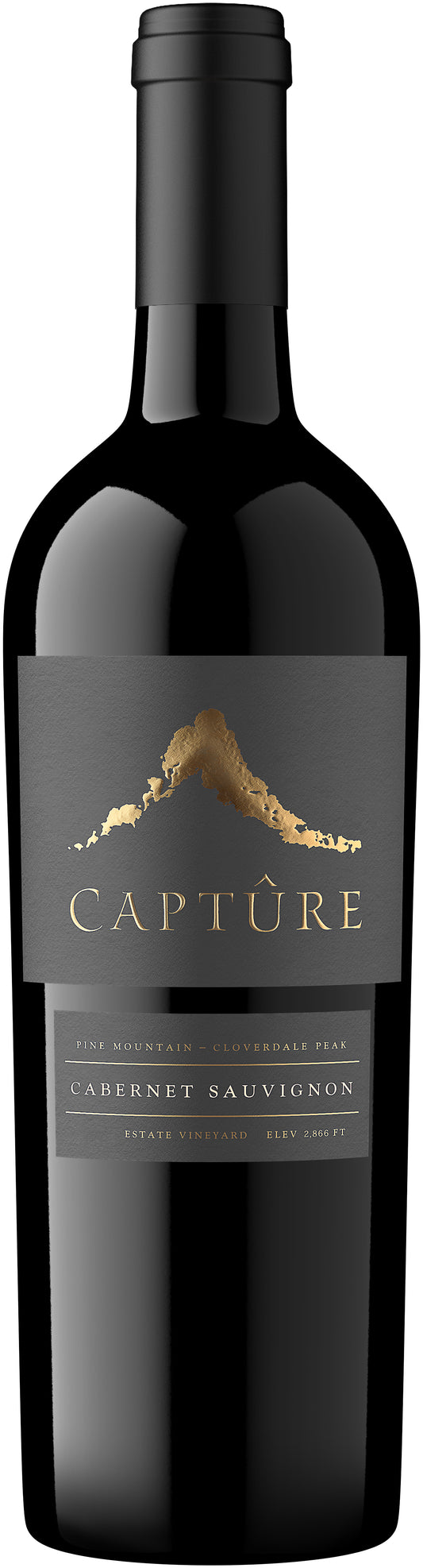 Capture Pine Mountain Cabernet Sauvignon 2019  Front Bottle Shot