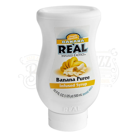 ReÃ l Cocktail Ingredients Banana PurÃ©e Infused Syrup 500 ml