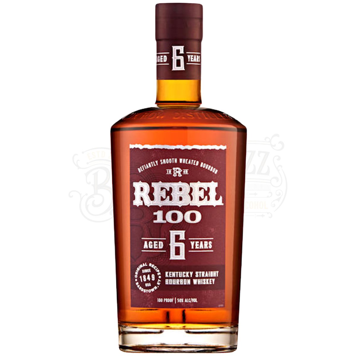 Rebel Kentucky Straight Bourbon Whiskey 6 Year 100 Proof