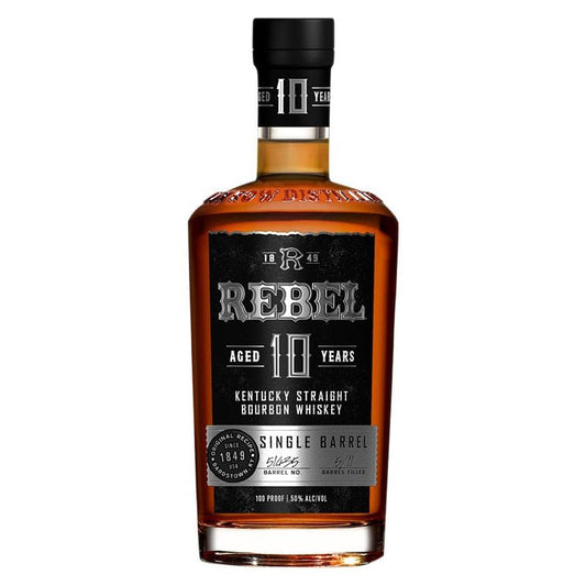 Rebel Yell 10 Year Single Barrel Bourbon Whiskey 750ml