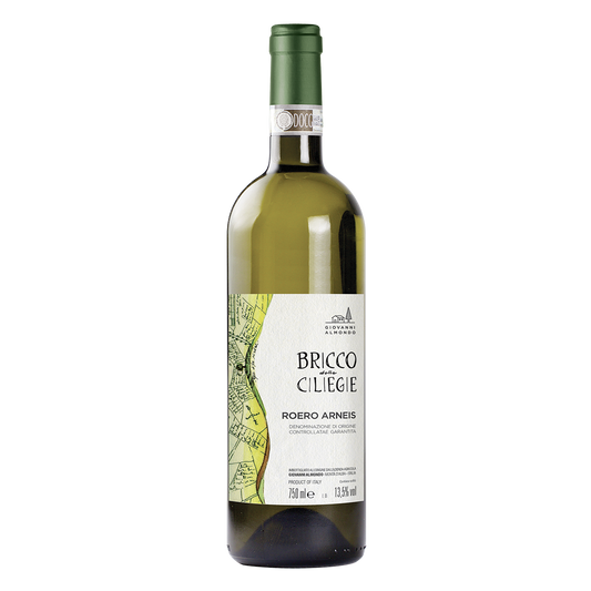Giovanni Almondo Bricco delle Ciliegie Arneis 2023  Front Bottle Shot