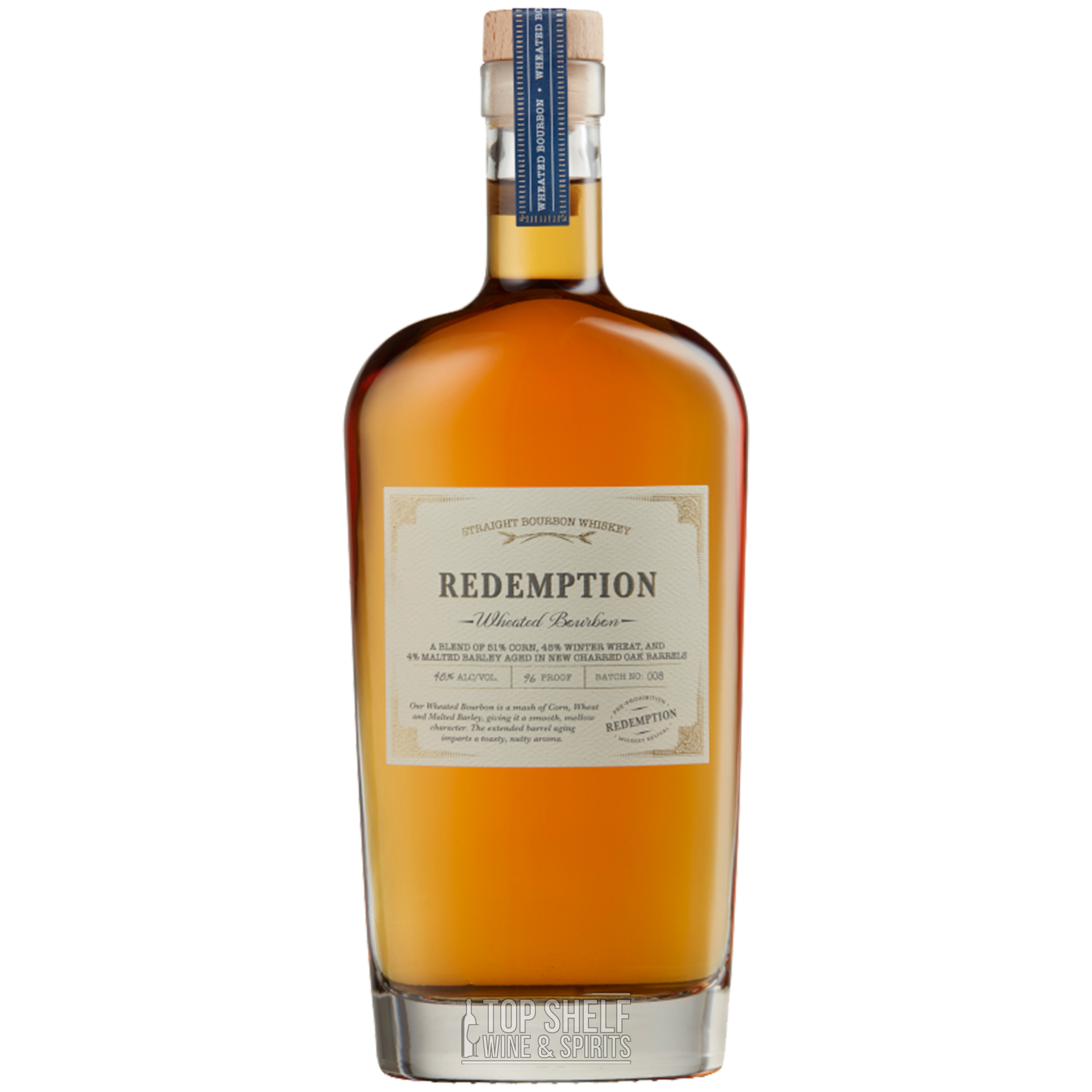 Redemption Wheated Bourbon Whiskey