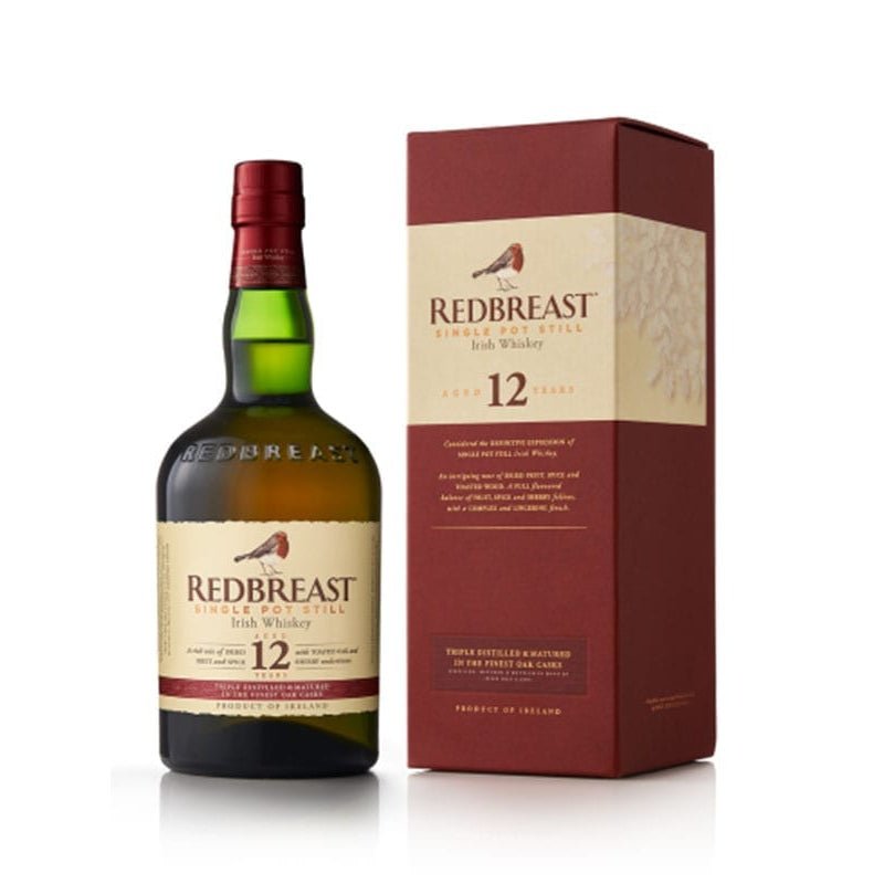 Redbreast 12 Year Single Pot Irish Whiskey 750ml