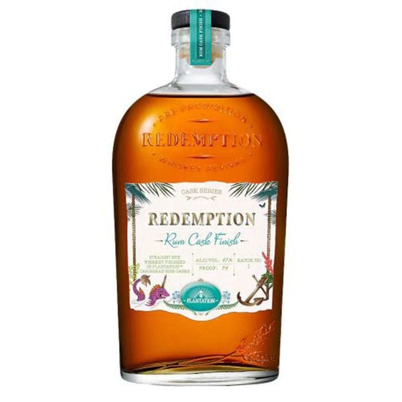 Redemption Rum Cask Finish Rye Whiskey