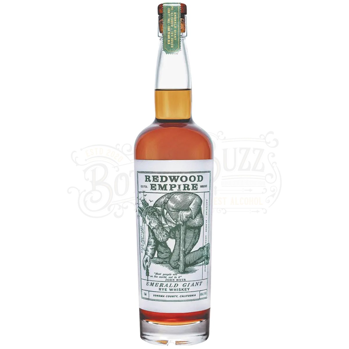 Redwood Emerald Giant Rye Whisky
