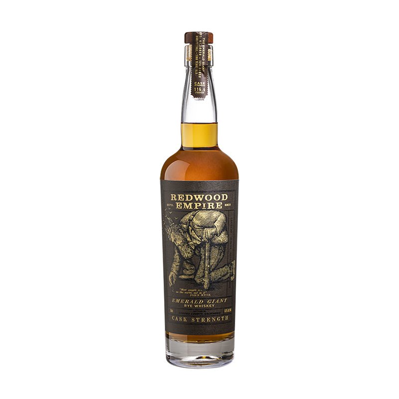 Redwood Empire Emerald Giant Cask Strength Rye Whiskey 750ml