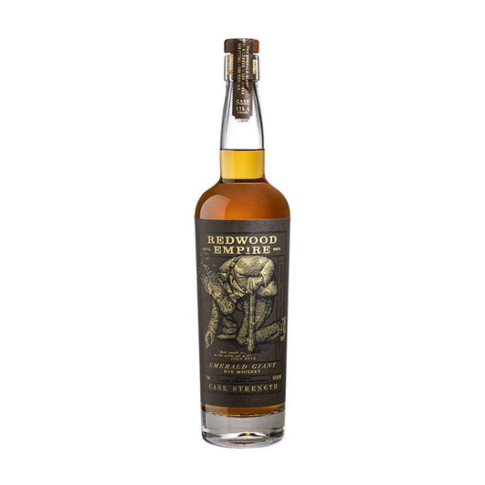 Redwood Empire Emerald Giant Cask Strength Rye Whiskey 750ml