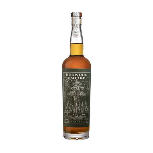 Redwood Empire Rocket Top Straight Rye Whiskey 750ml