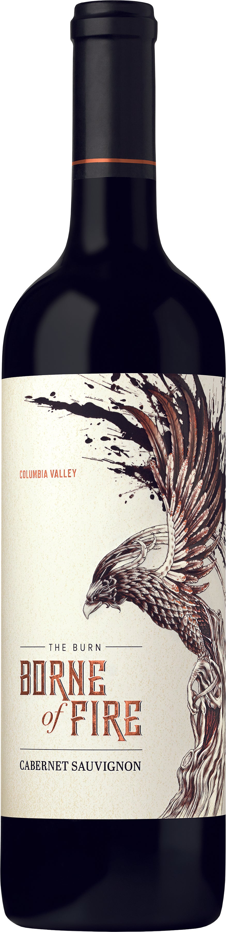 Borne of Fire Cabernet Sauvignon 2018  Front Bottle Shot