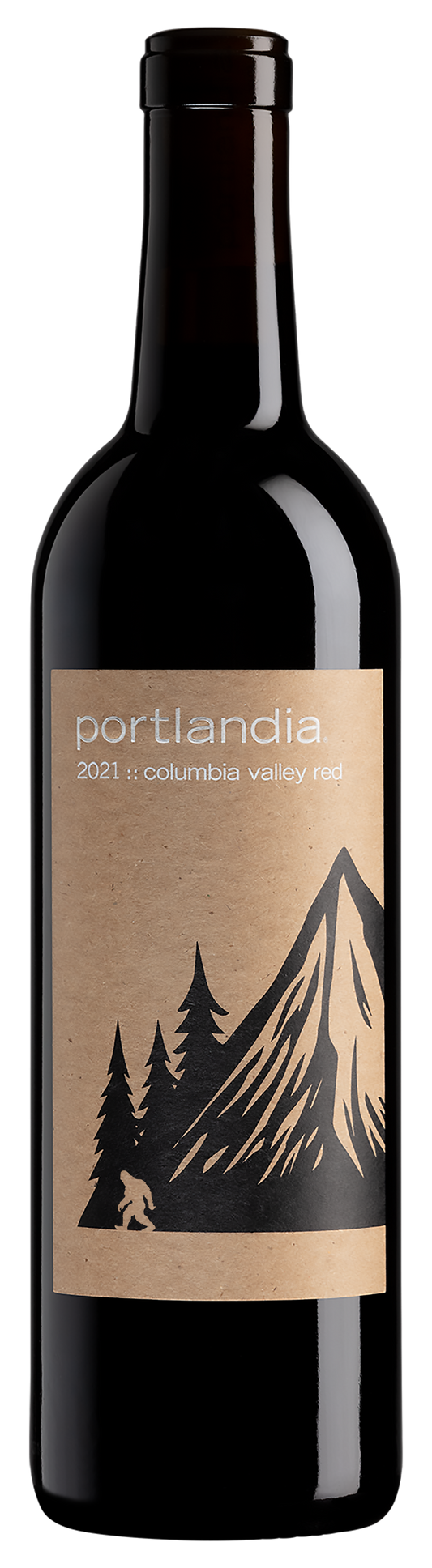 Portlandia Winery Columbia Valley Red Blend 2021  Front Bottle Shot