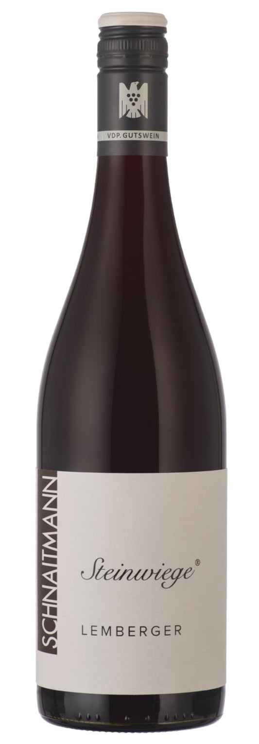 Rainer Schnaitmann Steinwiege Lemberger 2020  Front Bottle Shot